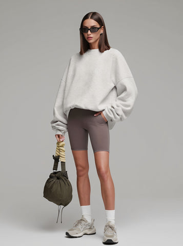 Autumn Winter Crew Neck Casual Fit Straight Sleeve Style Comfortable Streetwear For Women Fashionable Top Quality Clothing Pullover