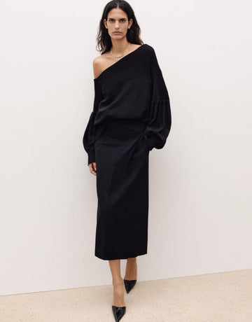 Autumn T-Shirts 2025 Women's K-Fashion Plain Long Sleeve One-Shoulder Fitting Slim Streetwear T-Shirts