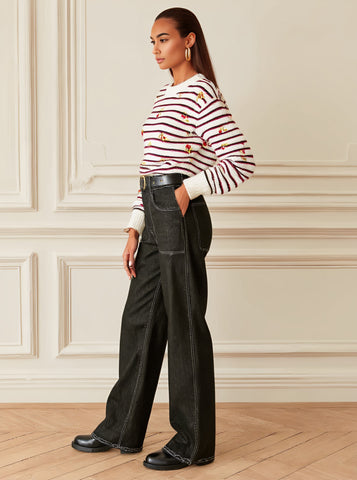 Casual Straight Leg Jeans Full Length Mid Waist Fit Comfortable Casual Style Women's Denim Trousers Autumn Fashion