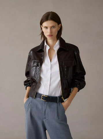 Fur Autumn Casual Style Outerwear Women's Top Coat Comfortable Fashionable Skin-friendly