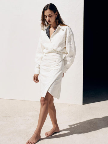 Women's Autumn Skirts Casual Basics Solid Color Natural Waist Mini Asymmetrical Office Lady Skirts