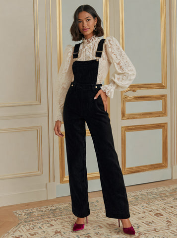 Autumn Casual Fitted Jumpsuit Women's Bottom Wear One-Piece Suit Comfortable Style No Collar