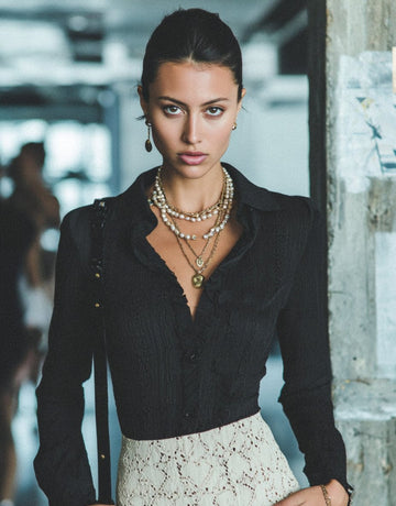 Spring Dress Autumn Little Shirt Casual Lapel Fit Top Regular Length Fashionable Women's Upperwear