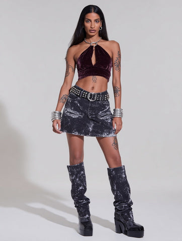 Women's Tanks Summer Fashion Daily 2025 Trendy Chic Plain Sleeveless Halter Neck High Street Tanks