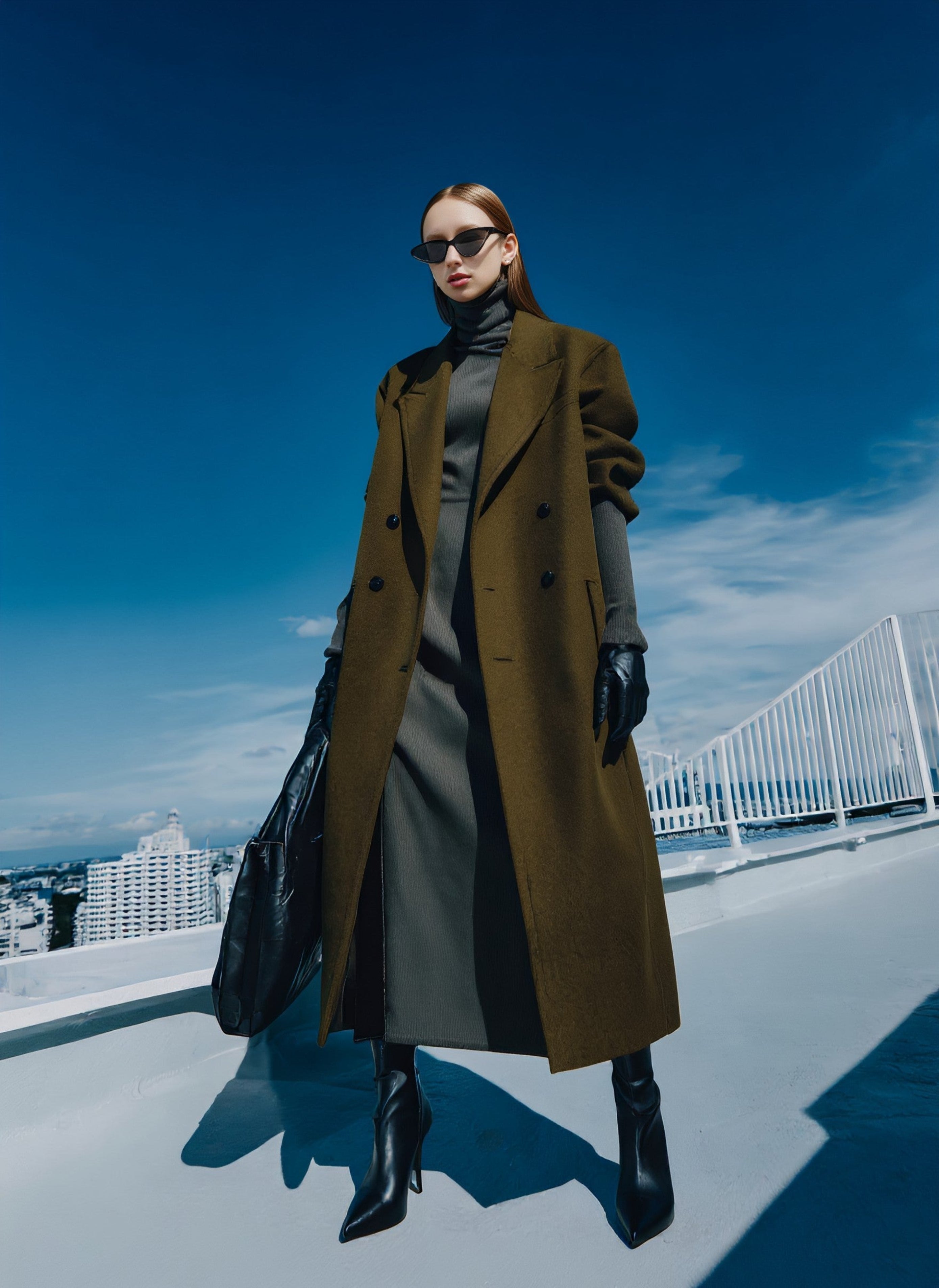 Casual Style Women's Coat Autumn Long Top Fashion Outerwear for Ladies Comfortable Fit Casual Coat