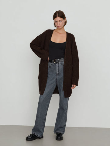 Casual Woolen Coat Square-Neck Winter Clothes Women's Fashion Upperwear Comfortable Fit Classic Style Essential Winter Outerwear