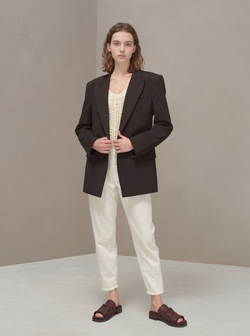 Loose Casual Long Sleeve Straight Tube Arm Autumn Suit Women's Fashion Top Comfortable Regular Length Outerwear