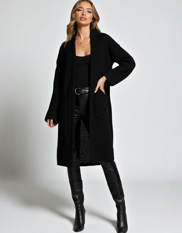 Women's Loose Thick Needle Sweater Cardigan Jacket Autumn Winter New Independent Station European American Export Clothing