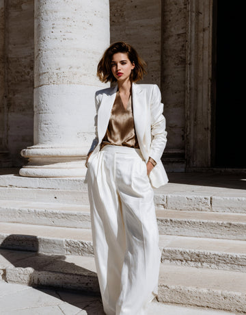 Women's Blazer Autumn Winter Elegant 2025 Sophisticated Plain Long Sleeve Turn Down Collar Commute Blazer