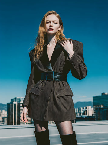 Loose Fit Long Sleeve Casual Style Women's Top Straight Tube Sleeve Regular Length Autumn Fashion Suit