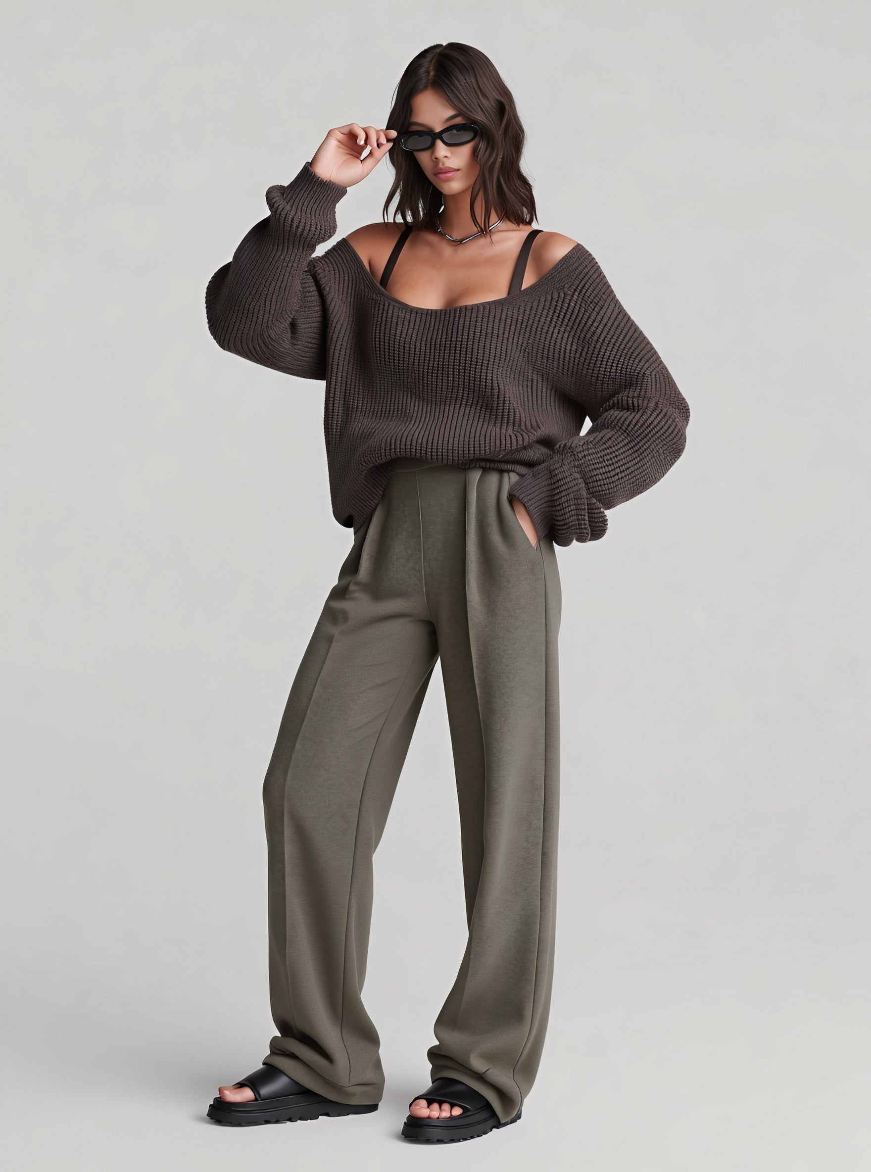 Loose Fit Straight Sleeve Casual Hoodie Autumn Fashion Women's Top Garment Comfortable Streetwear Style Sweatshirt