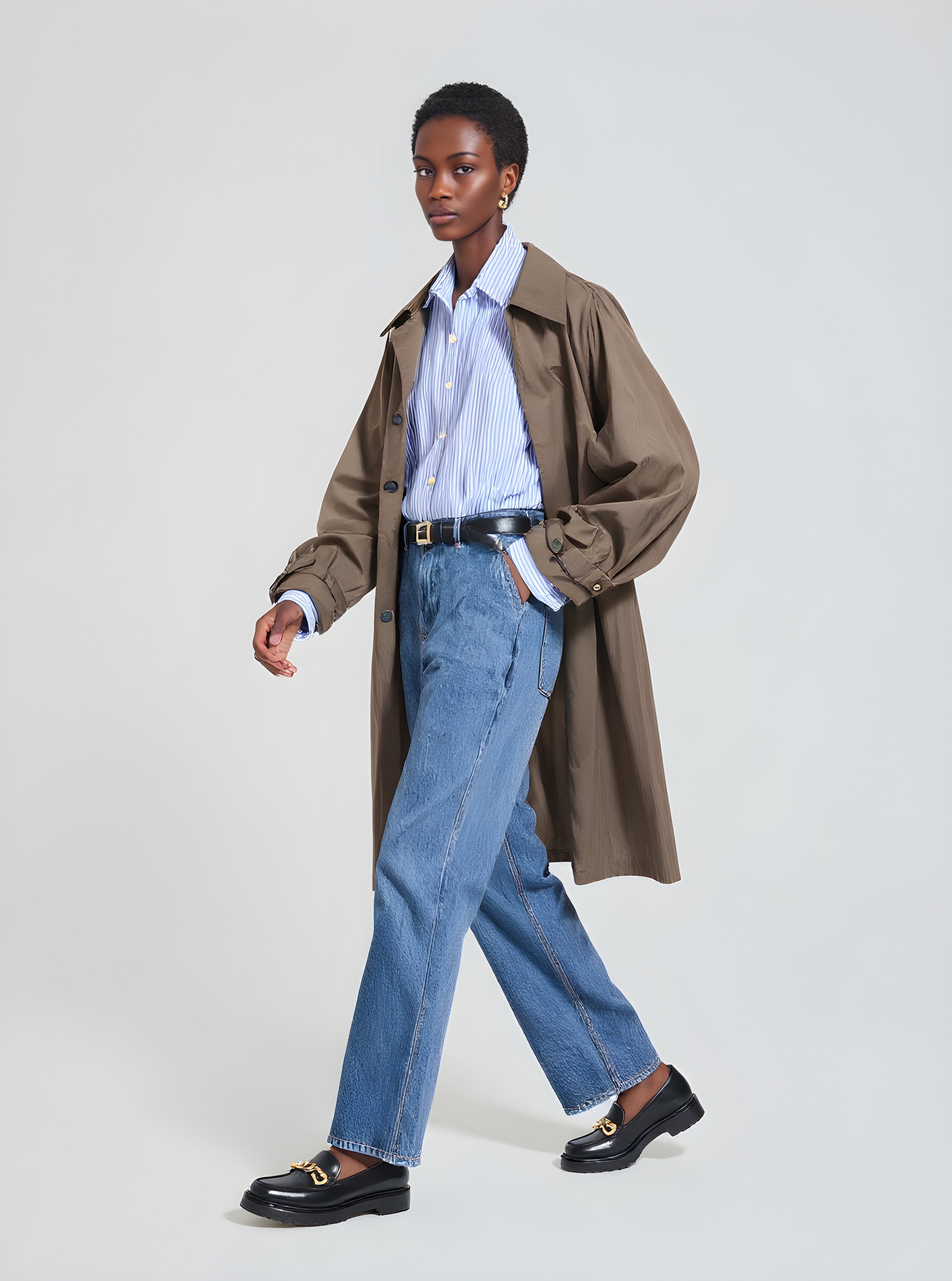 Women's Winter Jackets Autumn Winter Fashion Daily 2025 Elegant Stylish Plain Long Sleeve Lapel Casual Coats