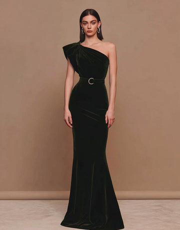 Modern Fashion Long Floor-Length A-Line Dress Casual Sleeveless Round Neck Gown Elegant Draped Skirt For Women