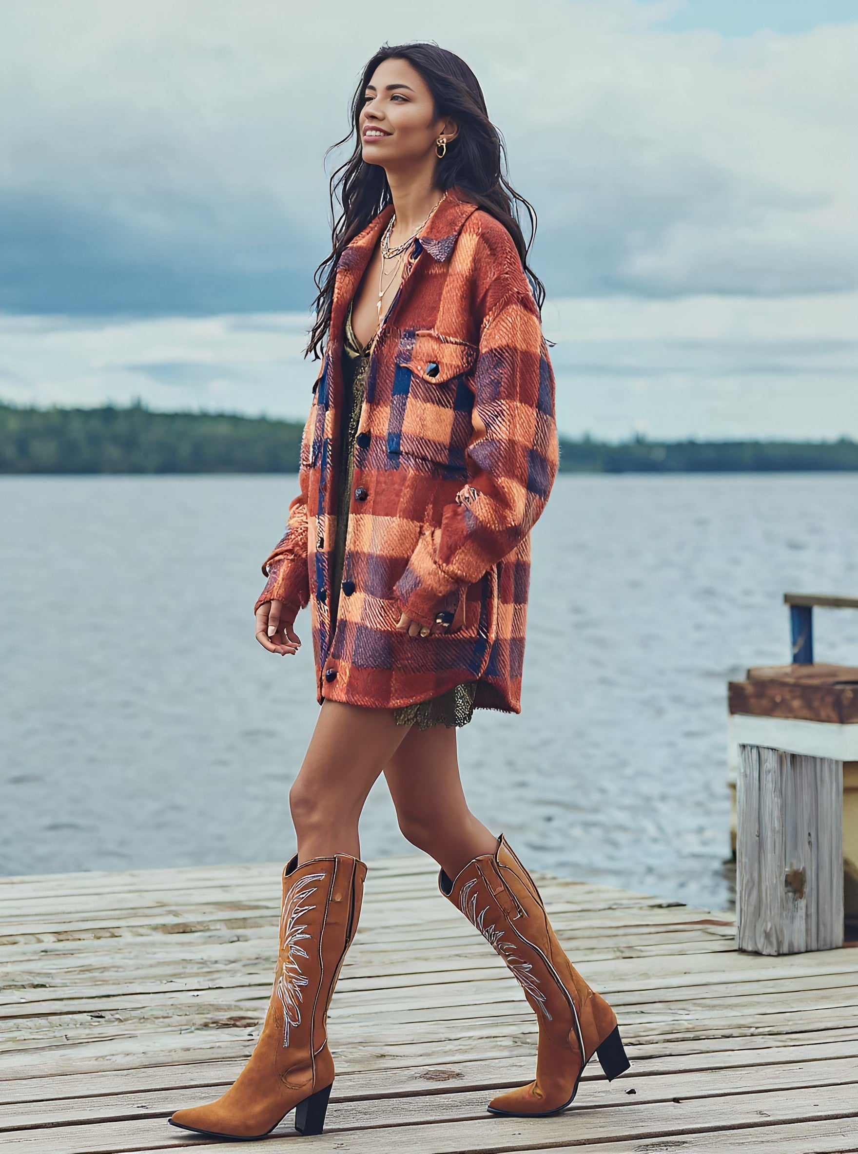 Casual Style Winter Coat Regular Length Top Women's Fashion Outerwear for Cold Weather Comfortable Fit Big Coat