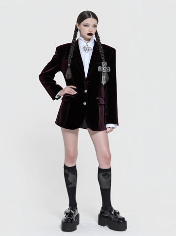 Loose Casual Long Sleeve Straight Tube Arm Autumn Suit Women's Fashion Top Comfortable Regular Length Outerwear