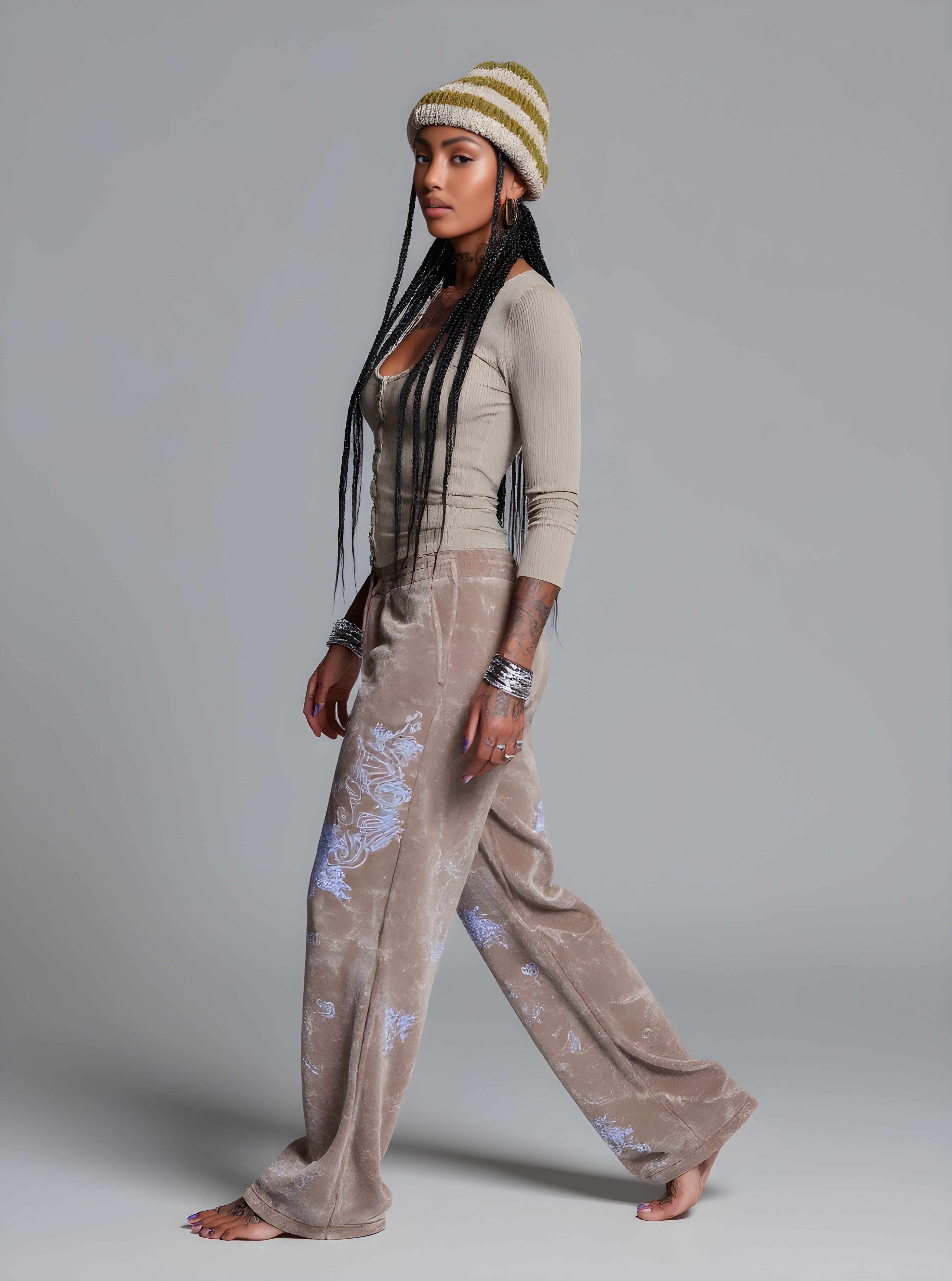 Women's T-Shirts Autumn Winter Fashion Daily 2025 Exquisite Luxurious Plain Long Sleeve Round Neck Casual T-Shirts