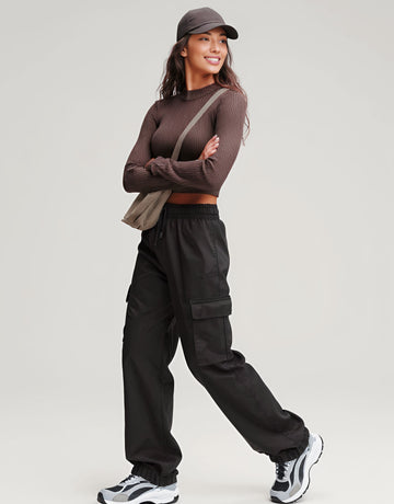 Casual Straight Leg Pants Full Length Fit Mid Waist Autumn Fashion Women's Bottom Wear Comfortable Loose Trousers