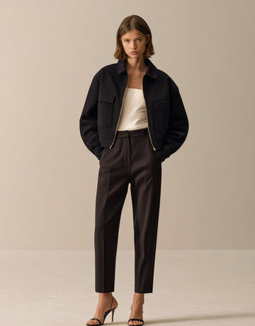 Autumn Winter Casual Style Jacket Women's Top Wear Fashionable Comfortable Design