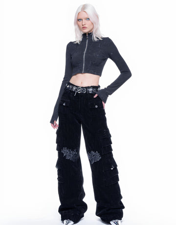 Casual Loose Full-Length Wide Leg Pants Mid Waist Style For Women Autumn Fashion Plus Size Trousers Comfortable Fit