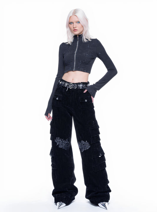 Casual Loose Full-Length Wide Leg Pants Mid Waist Style For Women Autumn Fashion Plus Size Trousers Comfortable Fit