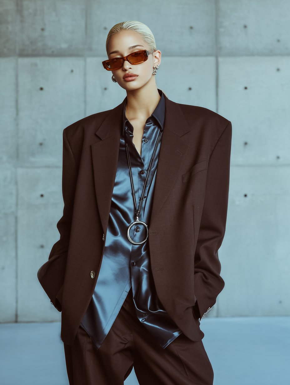 Loose Fit Long Sleeve Casual Style Women's Shirt Autumn Collection Straight Cut Cuff Regular Length Top Fashion Wear