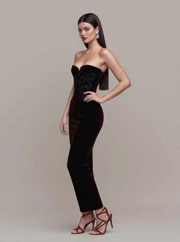 Autumn Casual Fit Mid-Length Sleeveless Pencil Dress Women's Fashion Skirt Style No Collar No Sleeve Comfortable Dress