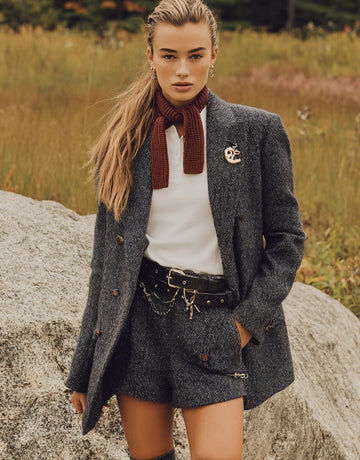 Spring Autumn Long Sleeve Straight Cut Suit Casual Fit Dress Regular Length Women's Top Fashion Style Business Office Wear