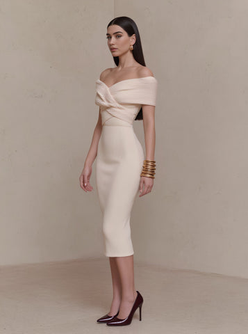 Casual Mid-Length Pencil Dress Tight Fit Sleeveless One-Shoulder Autumn Fashion Women's Clothing Dress